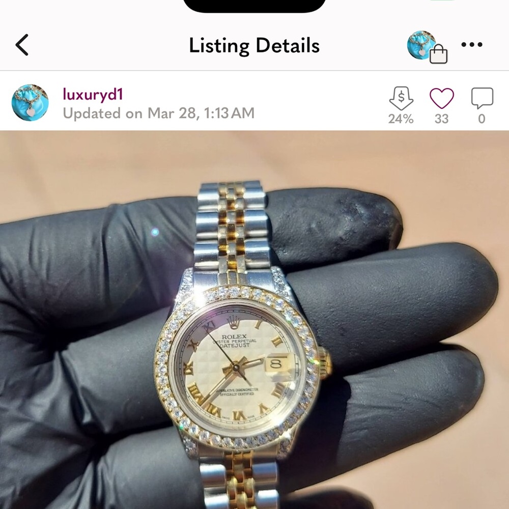Luxuryd1 refused to return my watch after repairs. They are a fraud, careful.